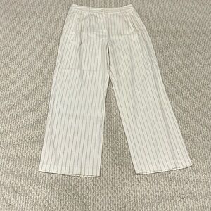 APRICOT Cream and Black Striped Trousers